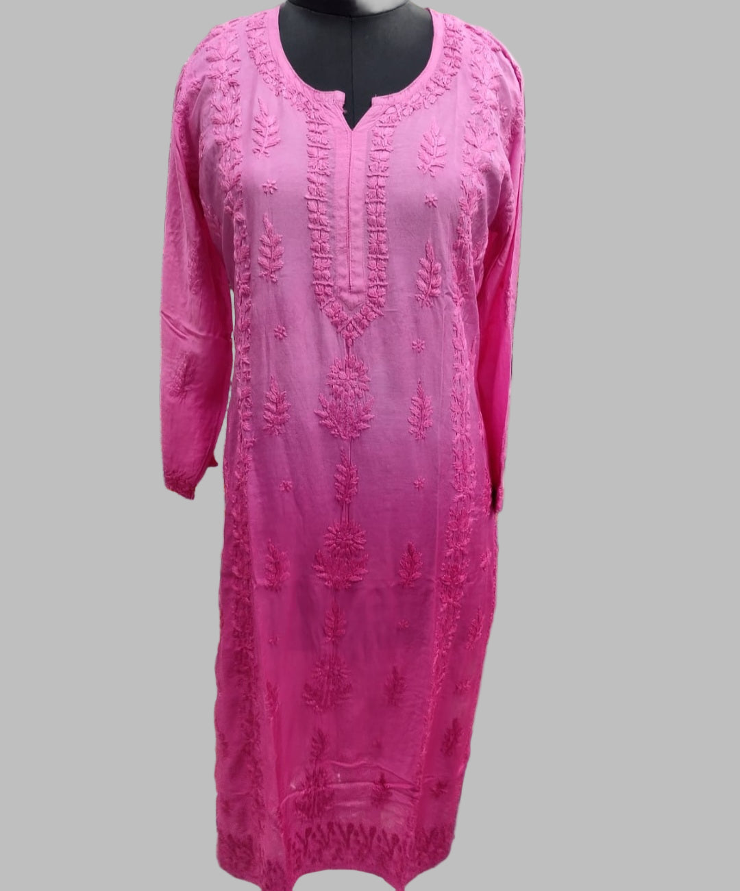 Muslin ombre long kurta