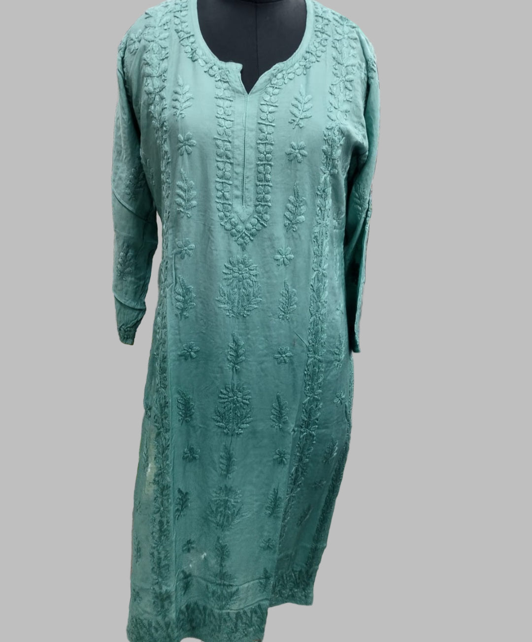 Muslin ombre long kurta