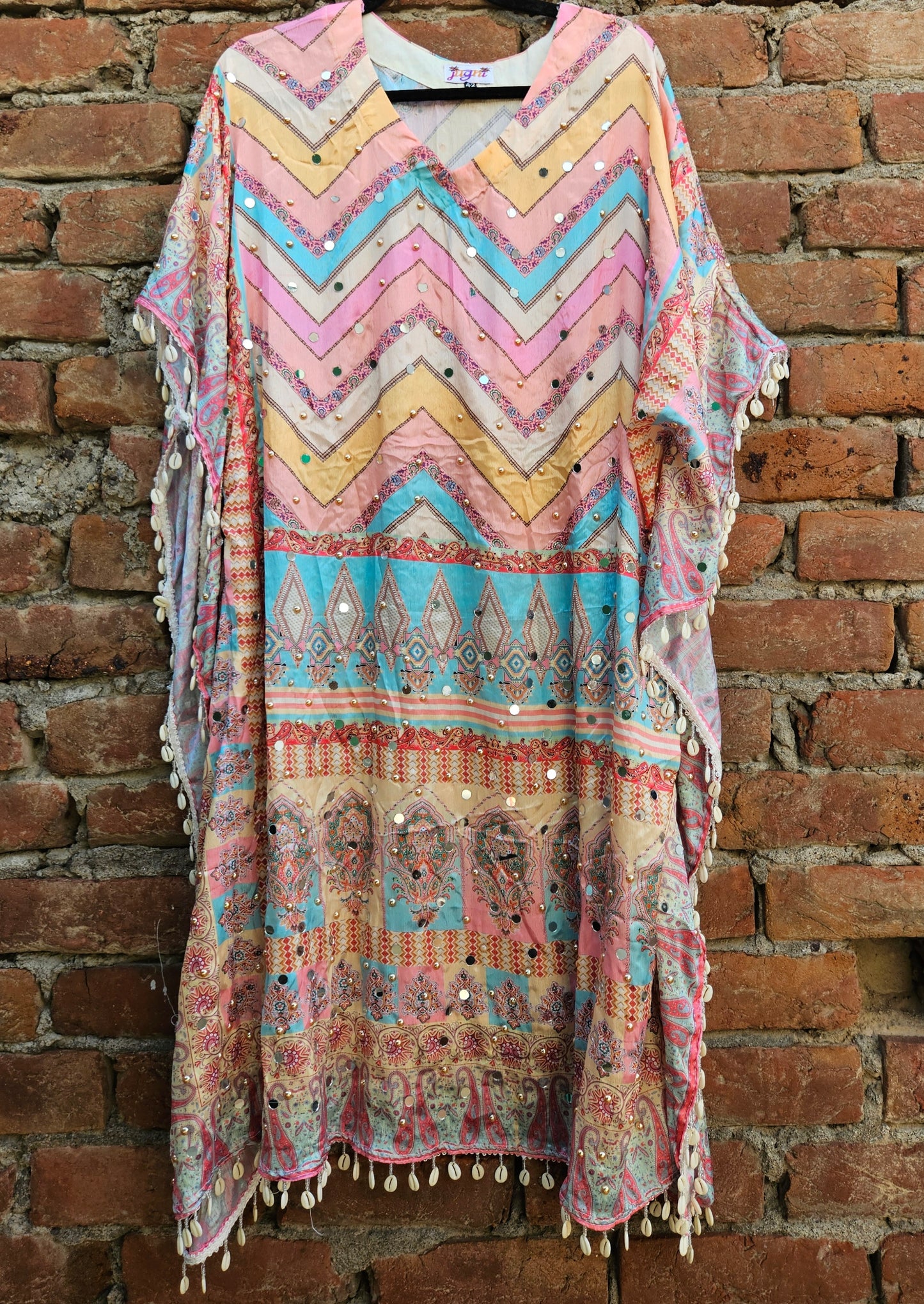 Chamkeeli Kaftan Dress