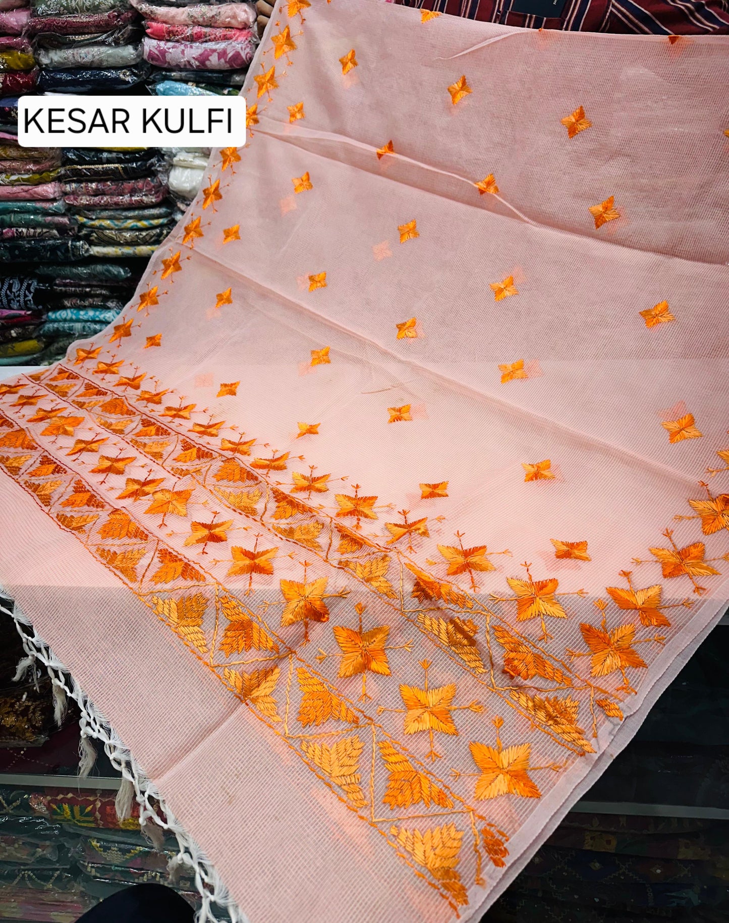 Kota dora phulkari dupatta