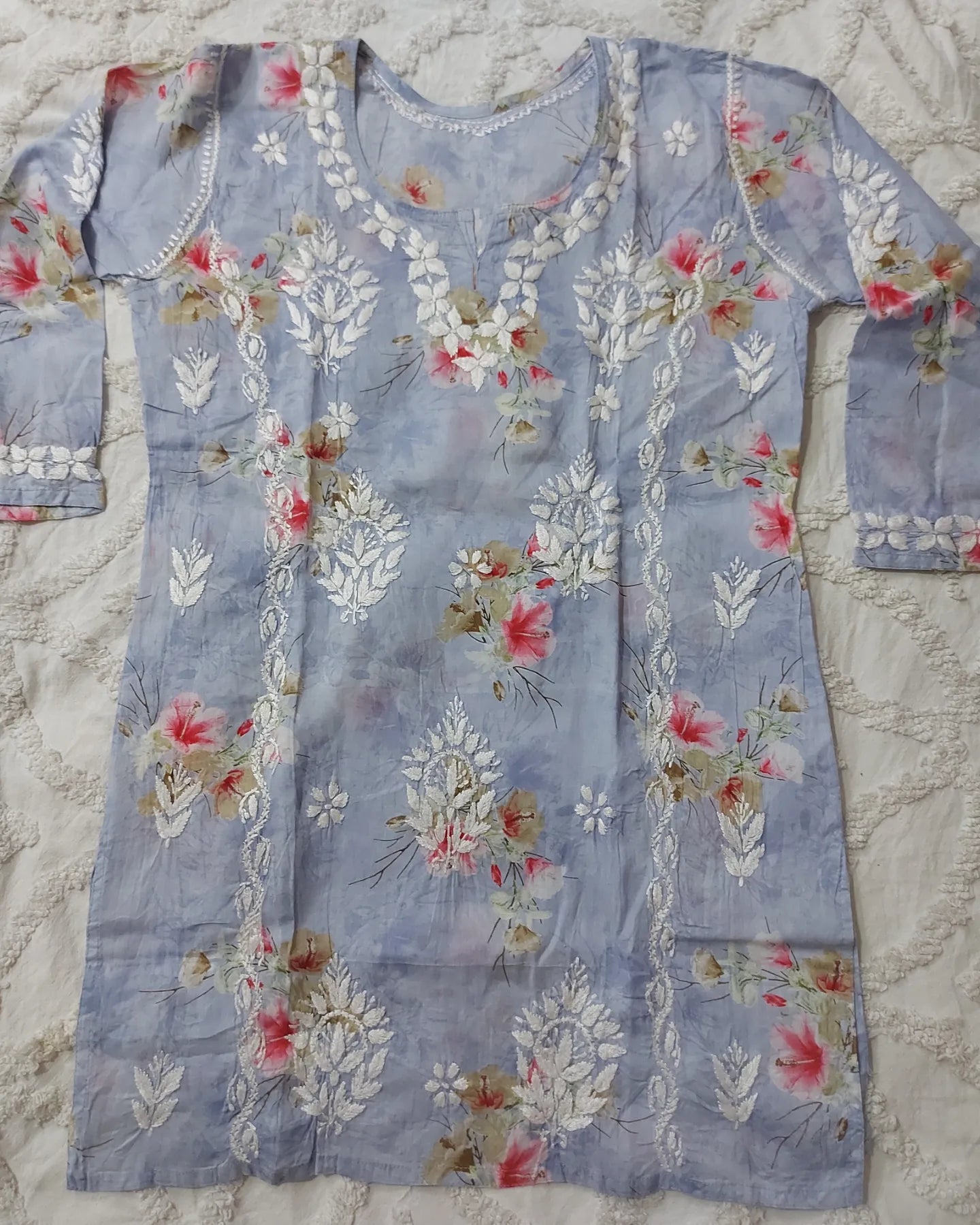 Mul cotton short kurti