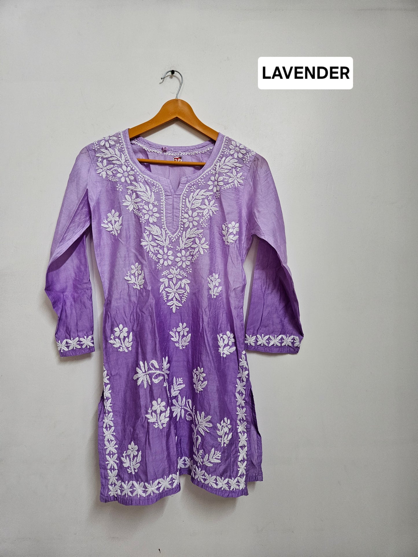 Chanderi ombre short tops