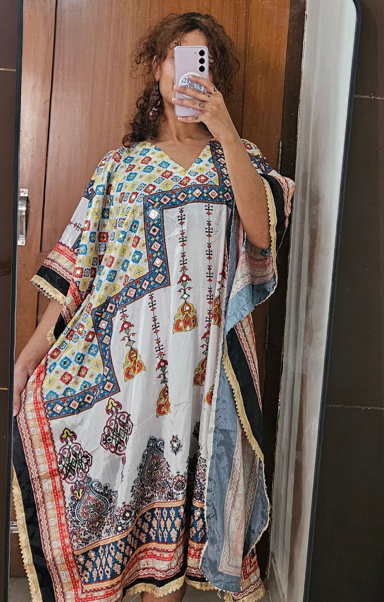 Chamkeeli Kaftan Dress