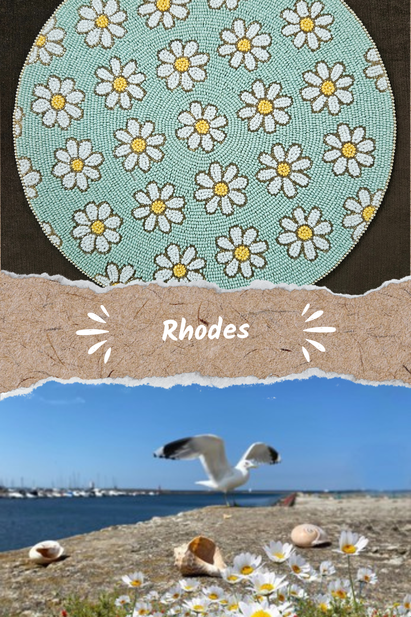 Greek Island Beadwork Mats