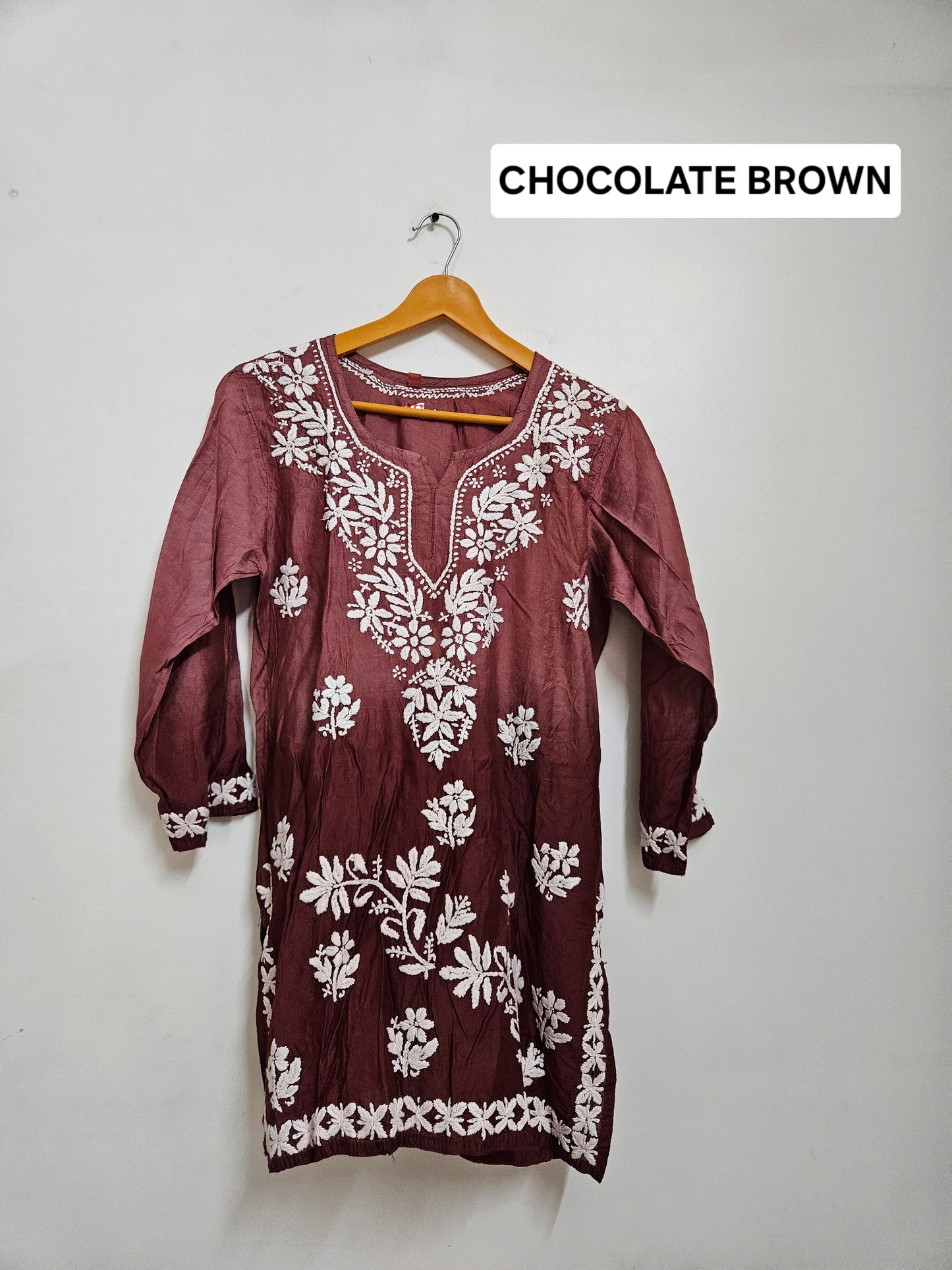 Chanderi ombre short tops
