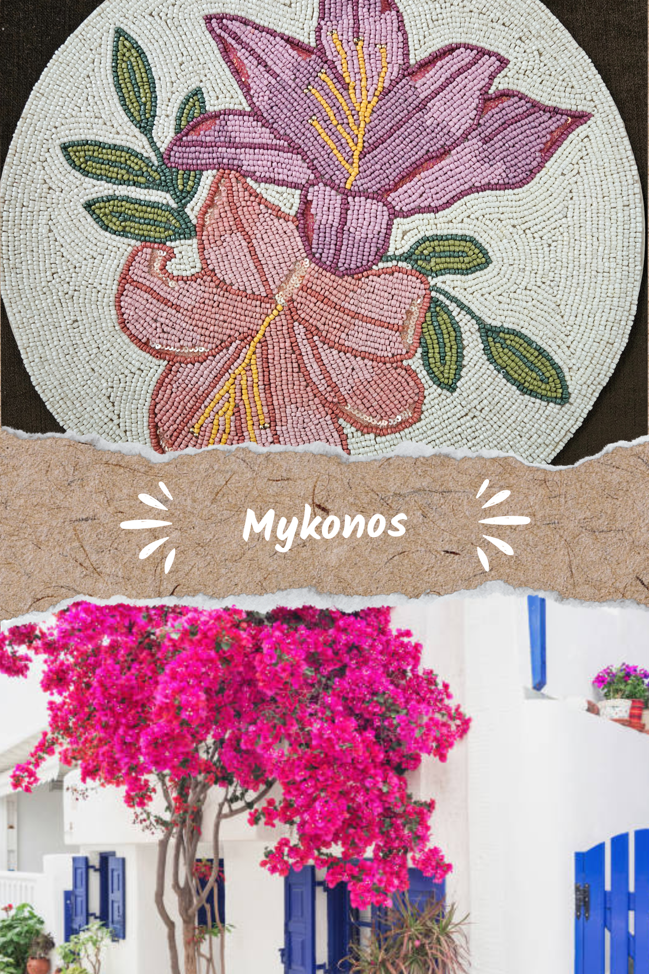 Greek Island Beadwork Mats