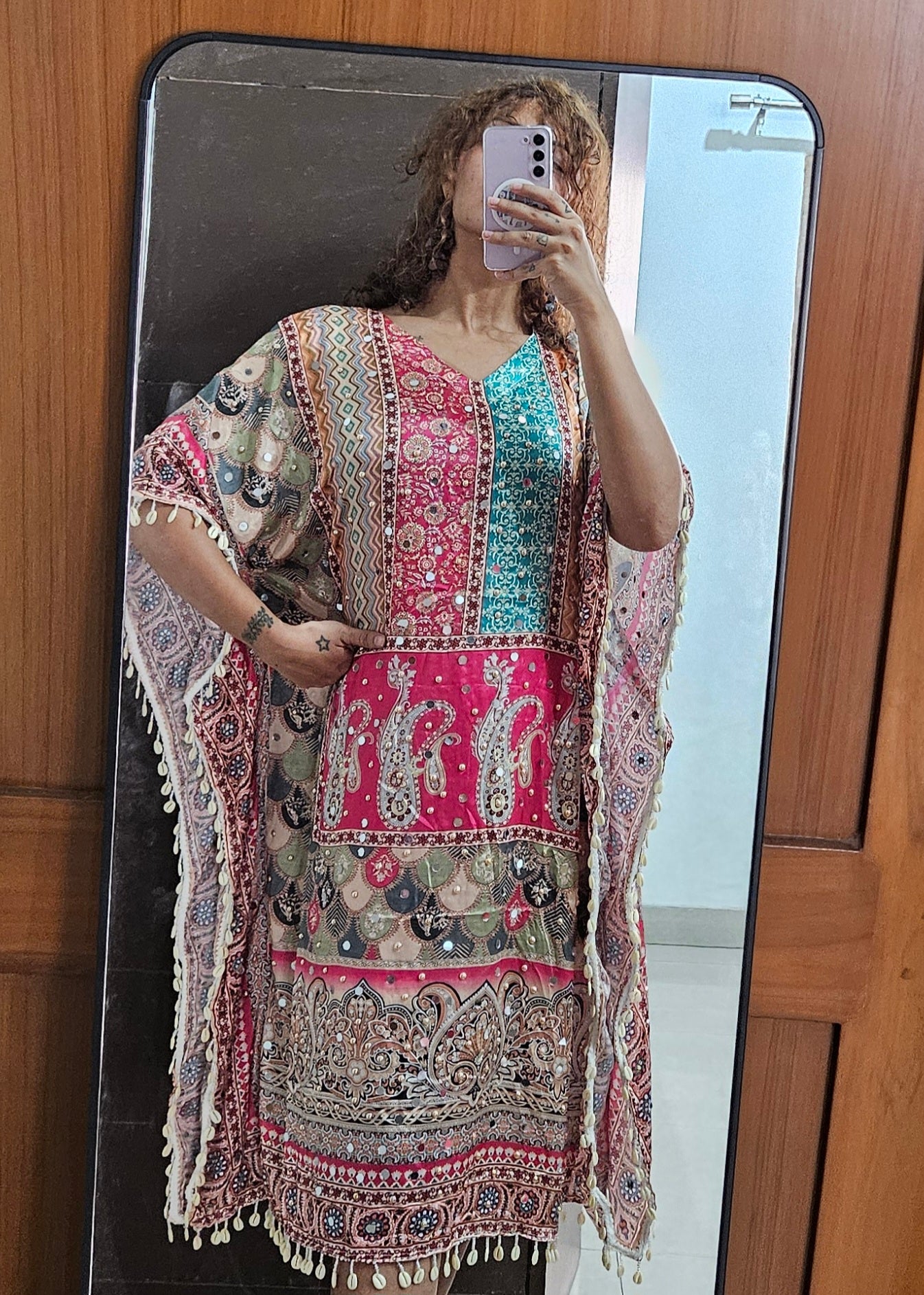 Chamkeeli Kaftan Dress