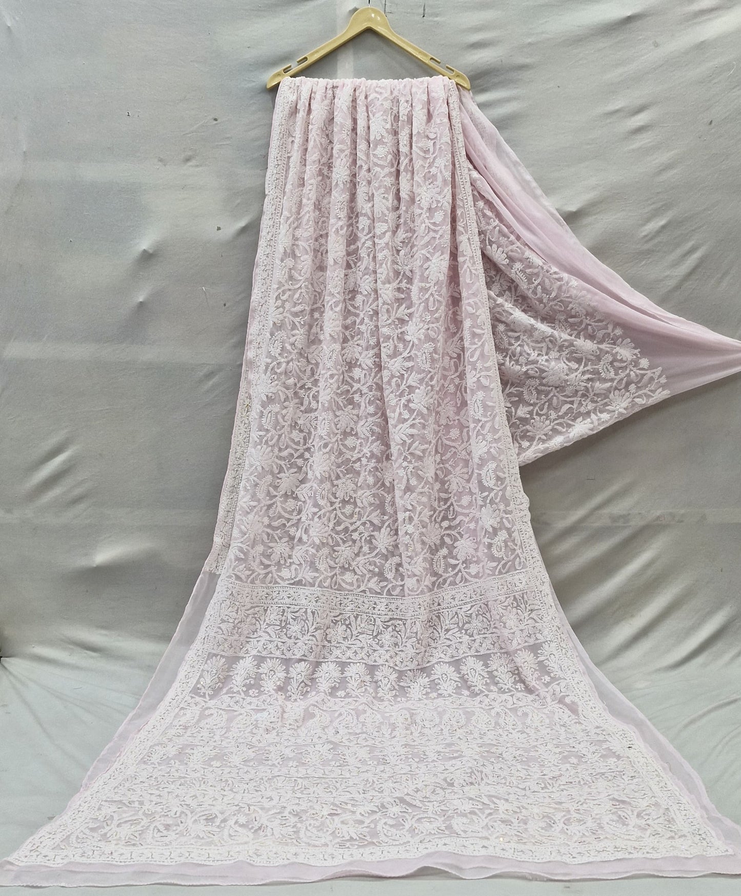 Chikankari Katdana Saree