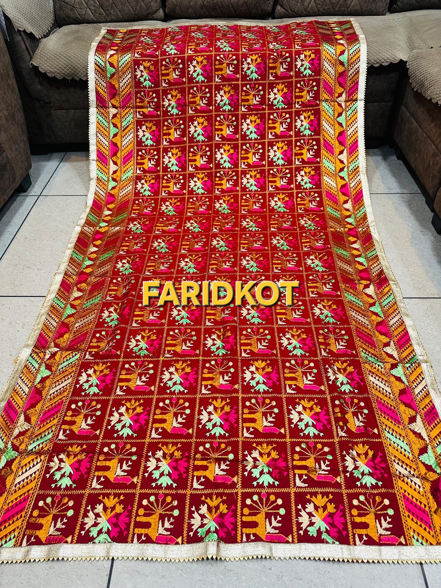 Khaddar Bagh Dupatta