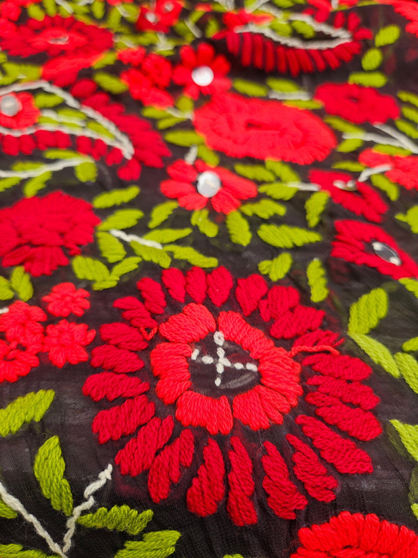 Phulkari stole
