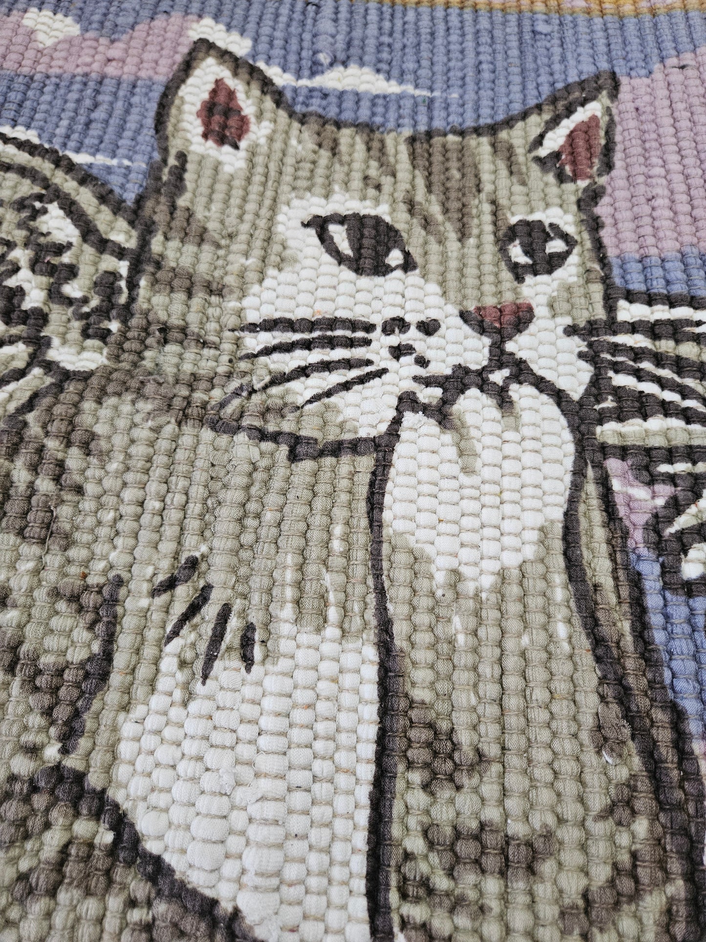 Greek Angel Cats Rug