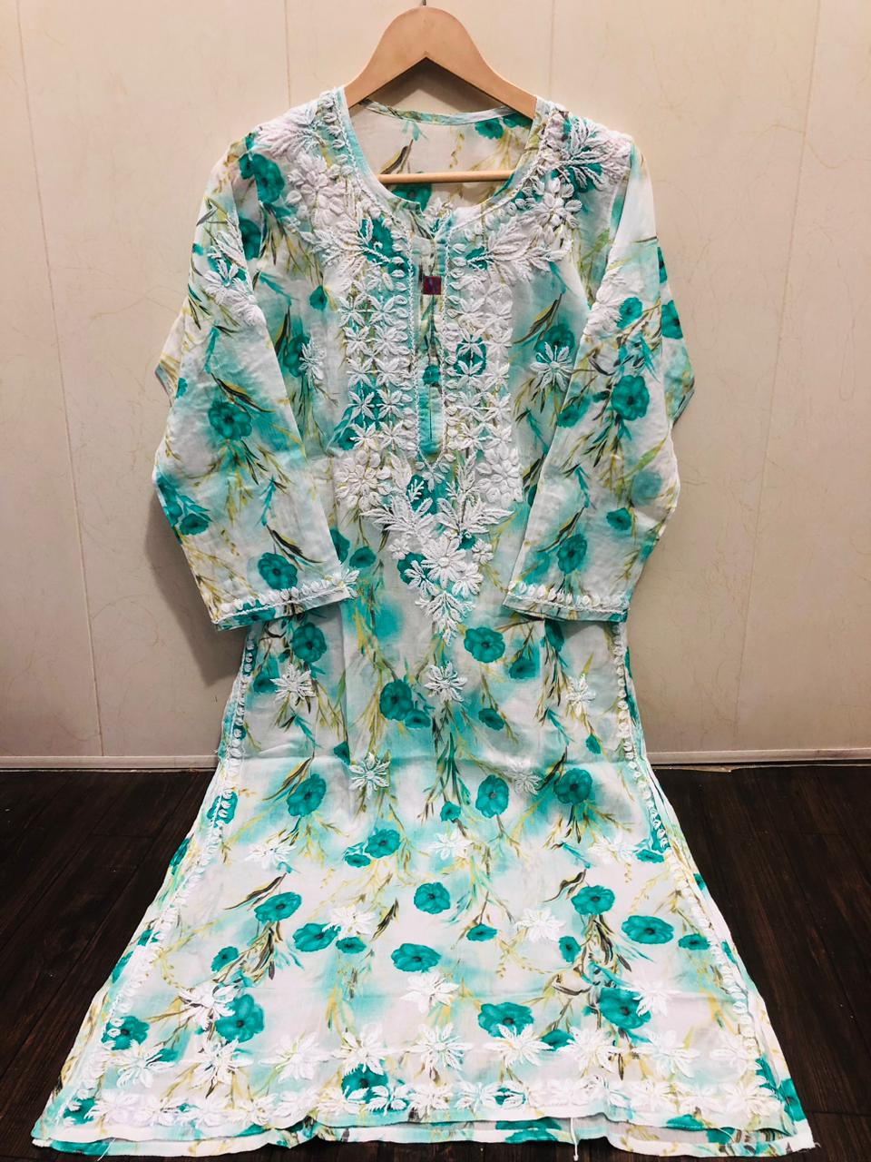 Mul Cotton Long Kurti