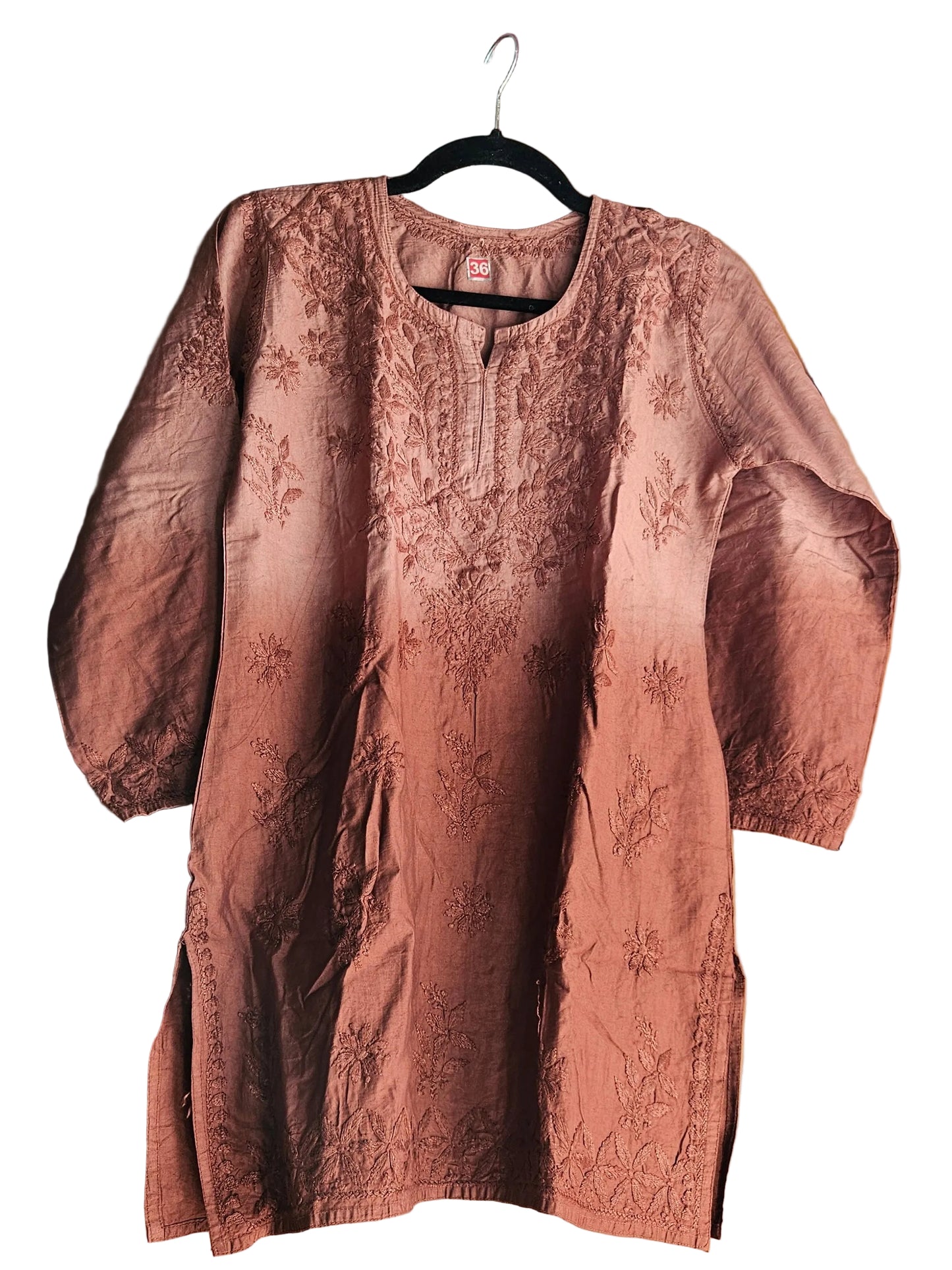 Noor Chanderi Ombre Kurta
