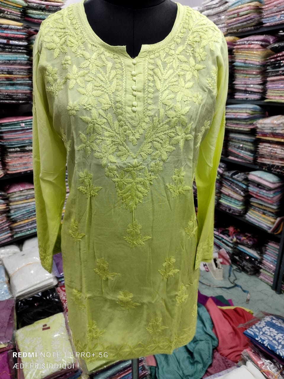 Noor muslin kurta
