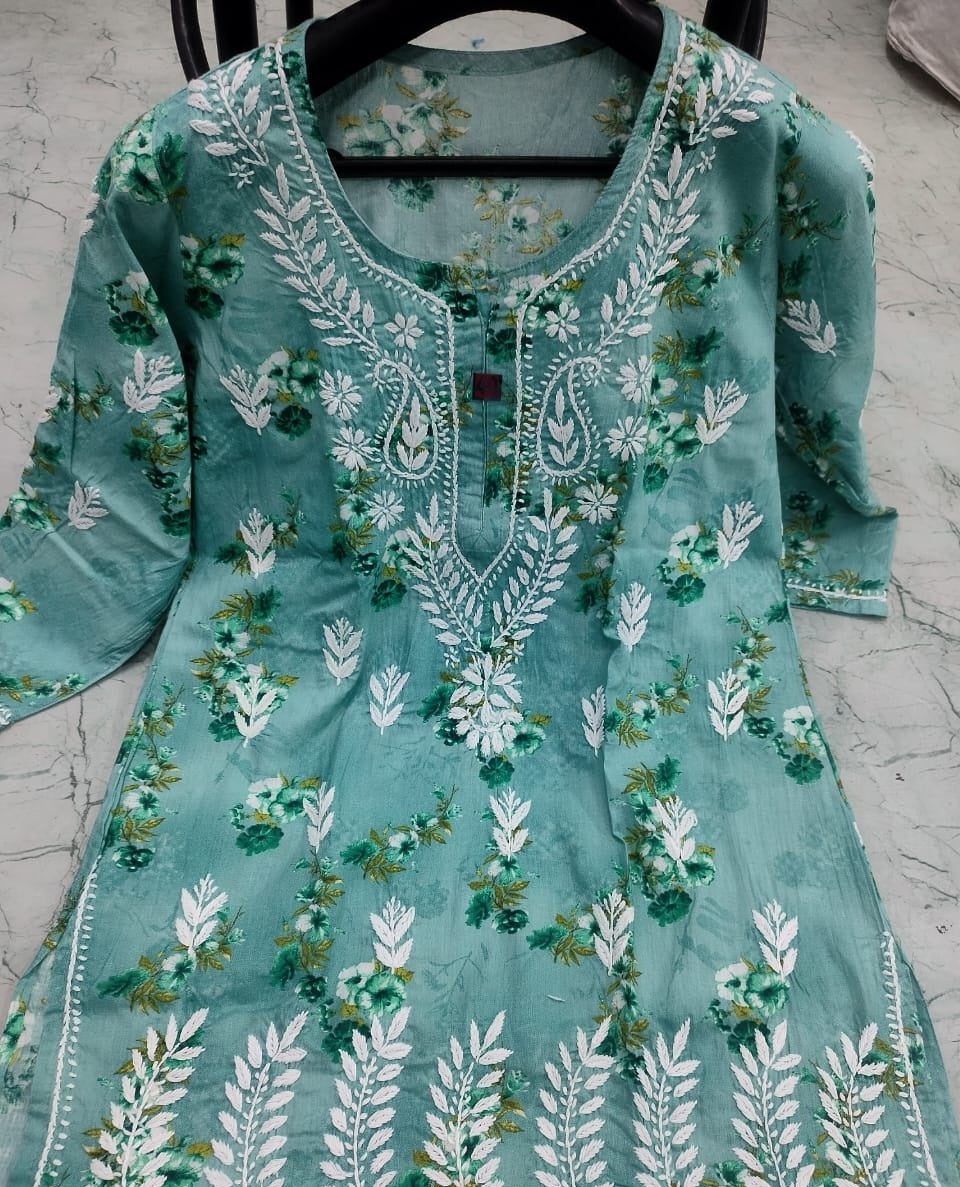 Mul cotton short kurti