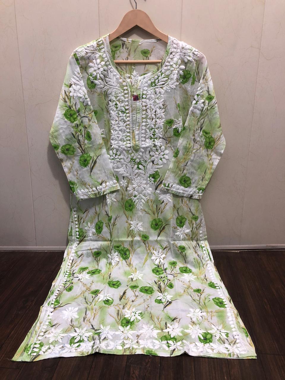 Mul Cotton Long Kurti