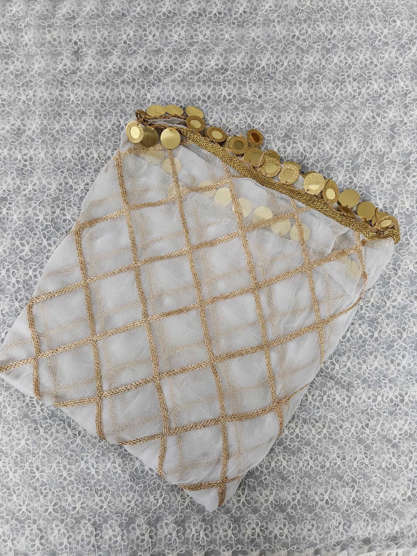 Bling it on chiffon dupatta