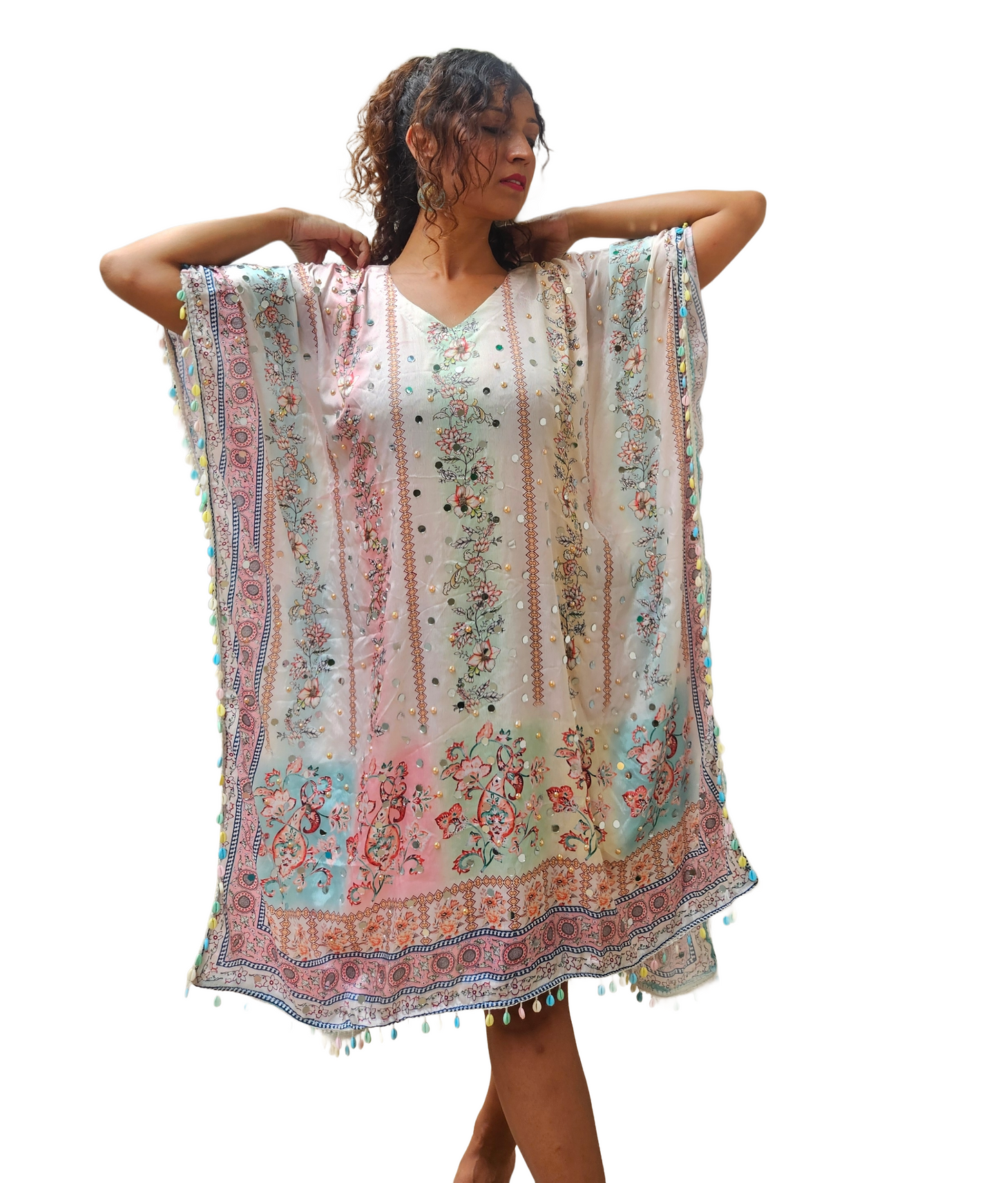Chamkeeli Kaftan Dress